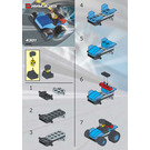 LEGO Blue Car 4301 Ohjeet