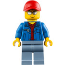 LEGO Blau City Minifigur