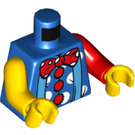 LEGO Bleu Clown Batman Minifig Torse (973 / 76382)