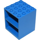 LEGO Blue Cupboard 4 x 4 x 4 Homemaker  without Door Holder Holes