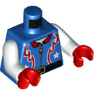 LEGO Bleu Daredevil Pilot Torse (973 / 76382)