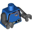 LEGO Blauw Deep Sea Diver Torso (973 / 88585)