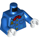 LEGO Blau Donald Duck Minifig Torso (973 / 76382)
