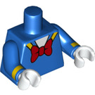 LEGO Blau Donald Duck Minifig Torso (973 / 88585)