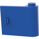 LEGO Bleu Porte 1 x 3 x 2 Droite avec charnière solide (3188)