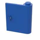 LEGO Bleu Porte 1 x 3 x 3 Droite avec charnière solide (3190)