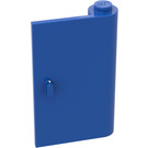 LEGO Blue Door 1 x 3 x 4 Right with Solid Hinge (446 / 3192)