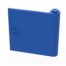 LEGO Blue Door 1 x 5 x 4 Right with Thick Handle (3194)