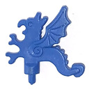 LEGO Bleu Dragon Plume (6080)