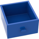 LEGO Blue Drawer 4 x 4 x 2