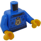 LEGO Blauw Duke DeTain met Blauw Politie Trui Minifiguur Torso (973 / 76382)