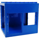 LEGO Blue Duplo Building Block 6 x 8 x 6 with Door and Window