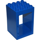 LEGO Blue Duplo Door 4 x 4 x 5 (6360)