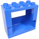 LEGO Blue Duplo Door Frame 2 x 4 x 3 for Half Door