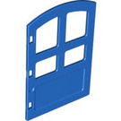 LEGO Blue Duplo Door with Smaller Bottom Windows (31023)