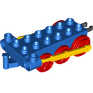 LEGO Bleu Duplo Locomotive (64665 / 73354)