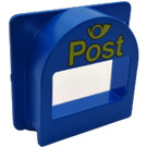 LEGO Blue Duplo Mailbox with Post (2230)