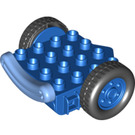 LEGO Blauw Duplo Wagon B. 4 x 4 met Mo. (40630)