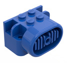 LEGO Blau Fabuland Airplane Motor / Motor Block mit Klein Stift Loch