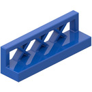 LEGO Blue Fence 1 x 4 x 1 Lattice (3633)