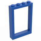 LEGO Blauw Kader 1 x 4 x 5 met volle noppen