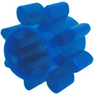LEGO Blauw Tandwiel met 8 Tanden Type 1 (3647)