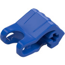LEGO Blue Hand with Joint Socket and Axle Hole with 4 Fingers (93575)