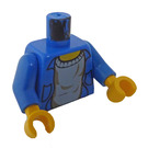 LEGO Blauw Harry Potter met Blauw Open Trui Torso (973 / 73403)