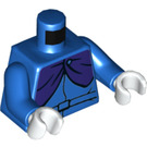 LEGO Blauw Headless Horseman/Elwood Kraan Torso met Blauw Armen en Wit Handen (973 / 76382)