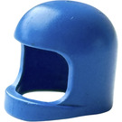 LEGO Blue Helmet with Thick Chinstrap and without Visor Dimples