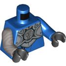 LEGO Blauw Hero Jay Minifig Torso (973 / 76382)