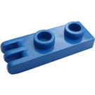 LEGO Bleu Charnière assiette 1 x 2 avec 3 Les doigts et goujons creux (4275)
