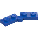 LEGO Bleu Charnière assiette 1 x 4 (1927 / 19954)