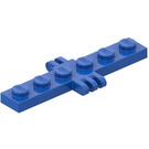 LEGO Modrá Závěs Deska 1 x 6 s 2 a 3 Cvočky (4507)