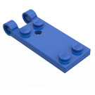 LEGO Blauw Scharnier Plaat 2 x 4 Poten (3149)