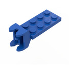 LEGO Blue Hinge Plate 2 x 4 with Articulated Joint - Female (3640)