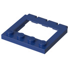 LEGO Blue Hinge Plate 4 x 4 Sunroof (2349)