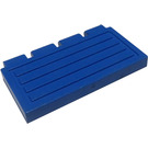 LEGO Blue Hinge Tile 2 x 4 with Ribs (2873)