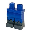 LEGO Blauw Heupen en benen met Dark Stone Grijs Feet Wolf Kostuum (73200)