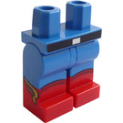 LEGO Blauw Heupen en benen met Rood Boots en Zwart Riem (Jay Garrick, Flash) (3815)