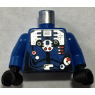 LEGO Bleu Hydronaut 3 Torse (973)