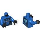 LEGO Blau Jay - Drachen Master Minifig Torso (973 / 76382)