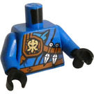 LEGO Blauw Jay Minifiguur Torso (973 / 76382)