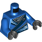 LEGO Azul Jay Minifigura Torso (973 / 76382)