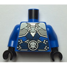 LEGO Blue Jay Rebooted with Stone Armor Minifig Torso (973)