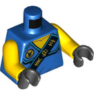 LEGO Blauw Jay - sleeveless Minifiguur Torso (973 / 76382)