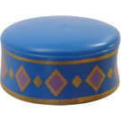 LEGO Blue Kufi Hat with Bands and Diamonds (68516)