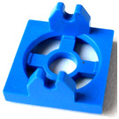 LEGO Blue Magnet Holder Tile 2 x 2 with Short Arms (2609)
