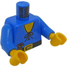 LEGO Blue Majisto Wizards Minifig Torso (973)