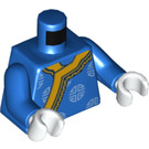 LEGO Blue Man in Traditional Chinese Outfit Minifig Torso (76382)